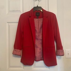 Red blazer